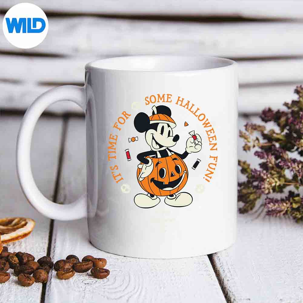 Disney Mickey Mouse Time For Halloween Fun Pumpkin Costume Cut File 6 DisneyMickeyMouseTimeForHalloweenFunPumpkinCostumemug