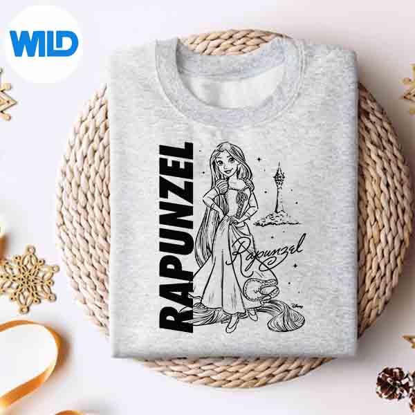 Disney Princess Autograph Rapunzel Vintage Digital Download 4 DisneyPrincessAutographRapunzelVintagesweater