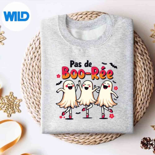 Ghost Pas De Boore Ballet Dancer Halloween Dance Teacher SVG PNG Digital Design 4 GhostPasDeBooreBalletDancerHalloweenDanceTeachersweater