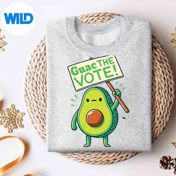Guac The Vote Avocado Voting Election SVG PNG Cut File 2 Guac The Vote Avocado Voting Election SVG PNG Cut File - Image 2