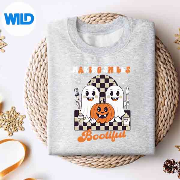 Alternative view of Halloween Dentist Dental Making Smiles Bootiful 2024 SVG PNG Digital Download