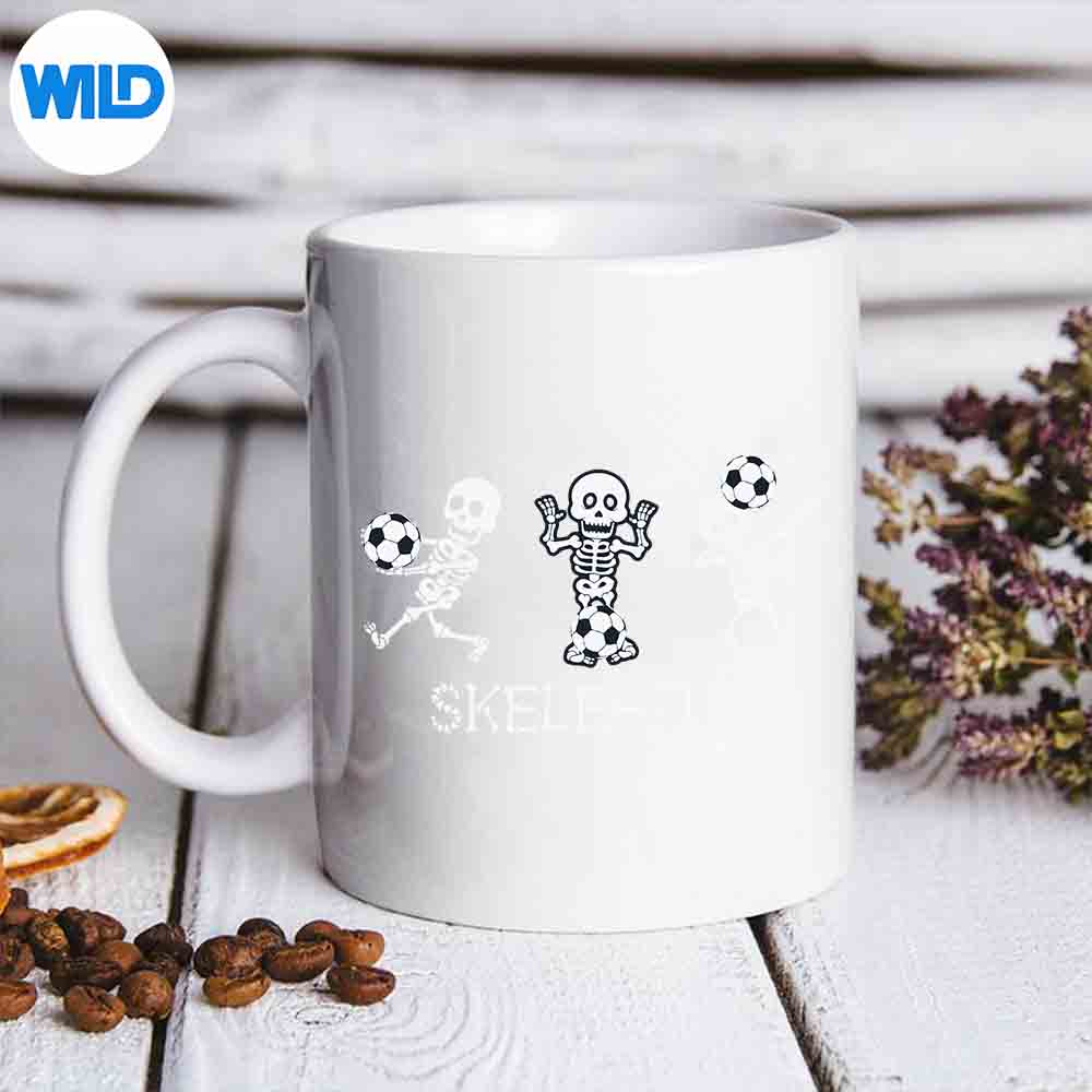 Halloween Soccer Player Skeleton Girl PNG SVG for Cricut