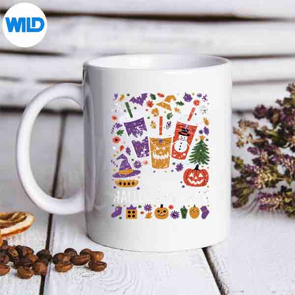 Happy Hallothanksmas Halloween Thanksgiving Christmas Mashup Cut File 6 HappyHallothanksmasHalloweenThanksgivingChristmasMashupmug