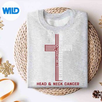HeadNeckCancerFightCancerRibbonDelightedsweater