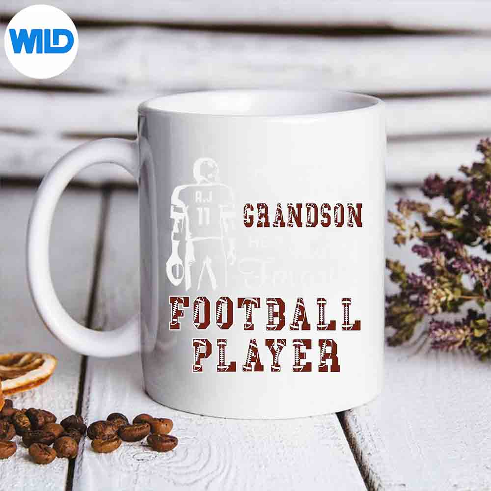 HesNotJustMyGrandsonHesFavoriteFootballPlayermug