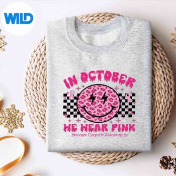 In October We Wear Pink Ghosts For Breast Cancer Girls Funny Excited SVG PNG 4 InOctoberWeWearPinkGhostsForBreastCancerGirlsFunnyExcitedsweater