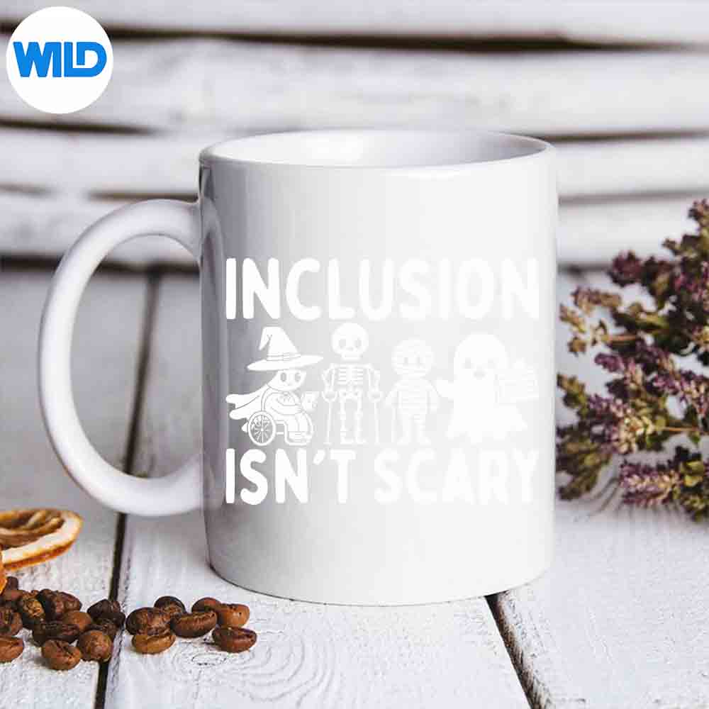 InclusionIsntScarySlpHalloweenSpedTeacherGhostMummymug