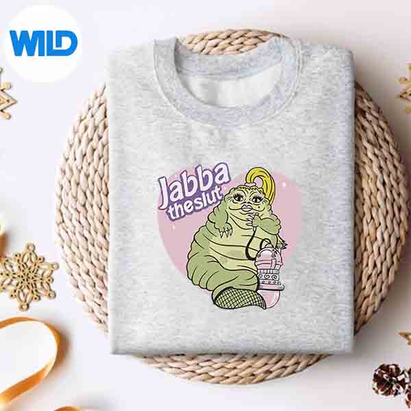 Jabba The Slut Vintage SVG Cut File 4 JabbaTheSlutVintagesweater