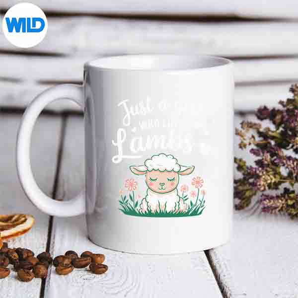 Lamb Just A Girl Who Loves Lambs Cute Animals Lover Girls Silhouette SVG PNG Cut File 7 LambJustAGirlWhoLovesLambsCuteAnimalsLoverGirlsmug
