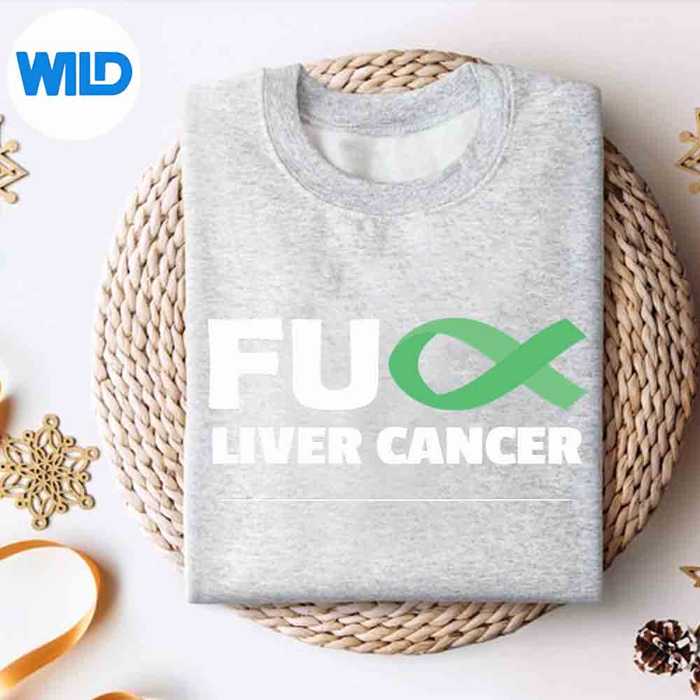 Alternative view of Liver Cancer Awareness Emerald Green Ribbon SVG PNG Download