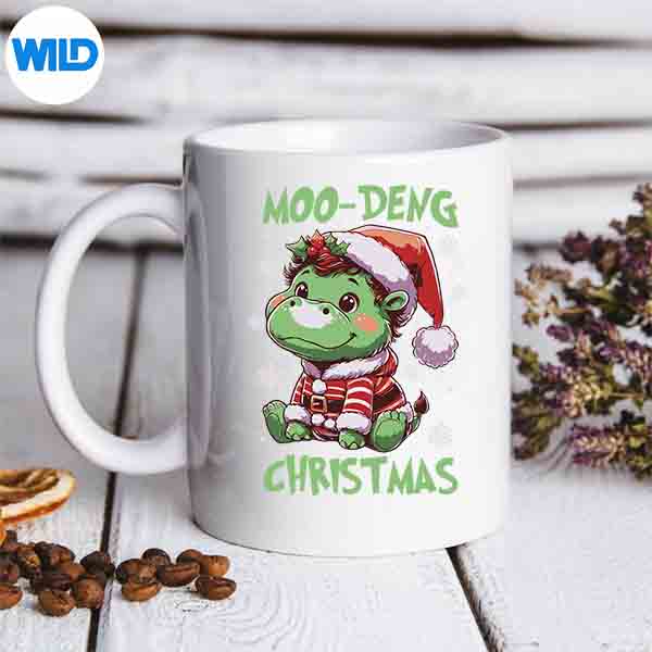 Moo Deng Hippo Baby Pigmy Moodeng Chrismats Zoo Family PNG SVG for Cricut 6 MooDengHippoBabyPigmyMoodengChrismatsZooFamilymug