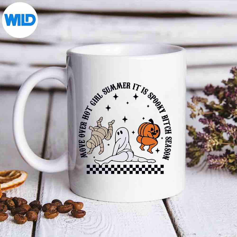 MoveOverHotGirlSummerItsSpookyBitchSeasonHalloweenmug
