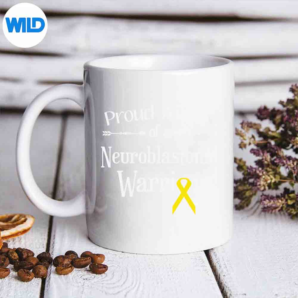 Neuroblastoma Awareness Ribbon Cancer Aunty Vector Design