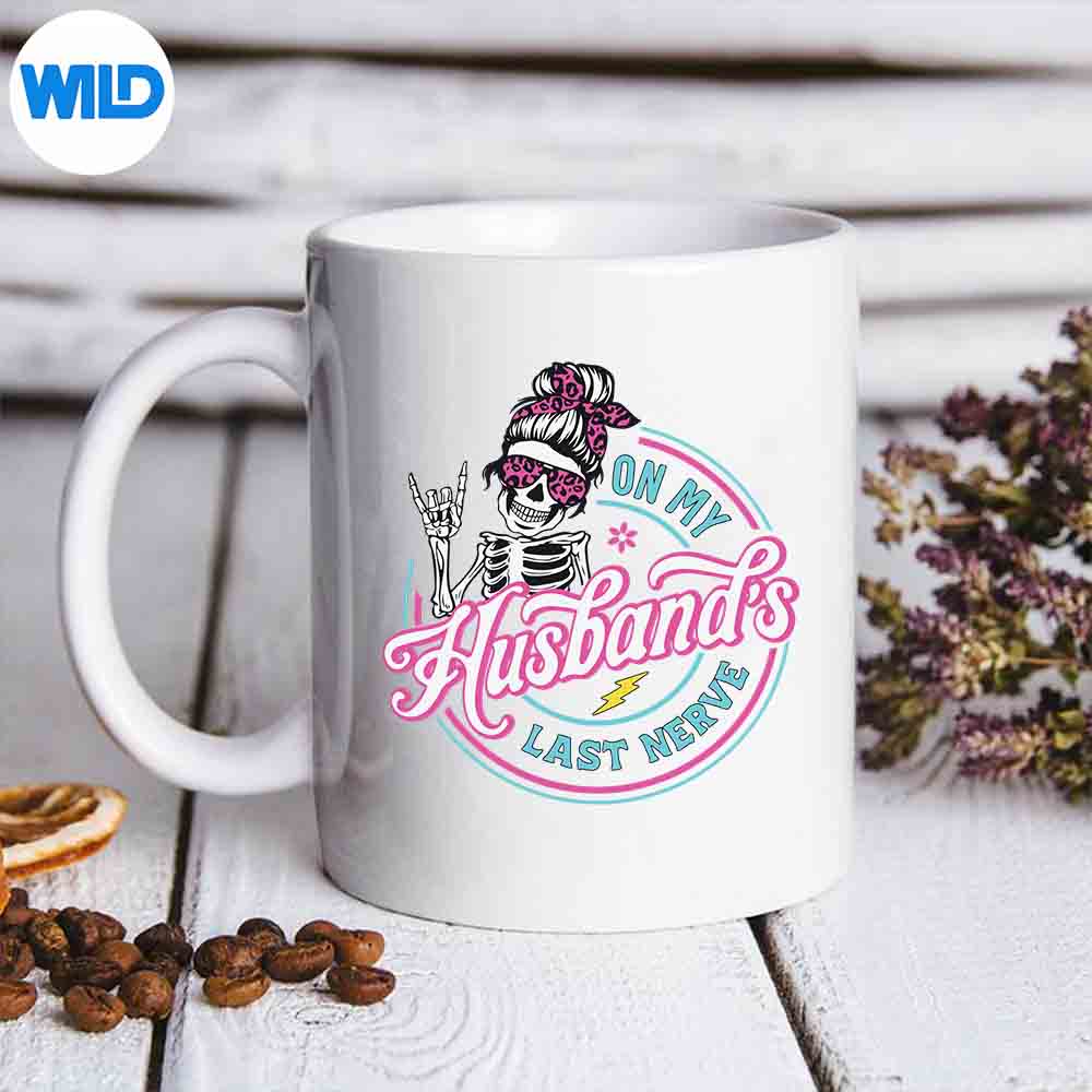 OnMyHusbandsLastNerveSkeletonmug