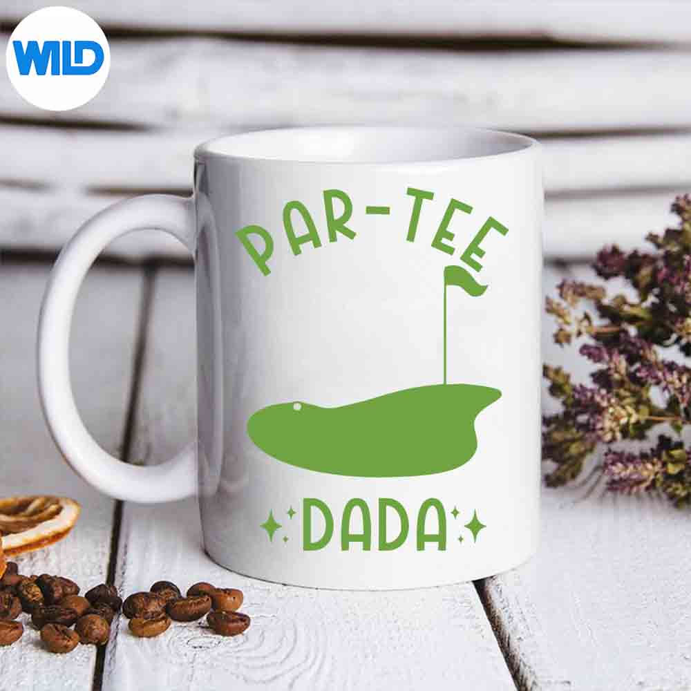 ParteeDadaGolfPartyDadmug