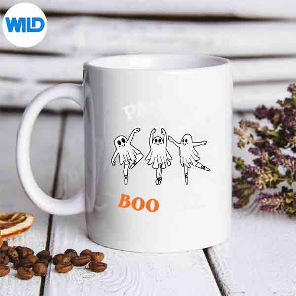 Pas De Boore Ghost Ballet Dancer Halloween Dance Teacher Design for Cricut 6 PasDeBooreGhostBalletDancerHalloweenDanceTeachermug 2