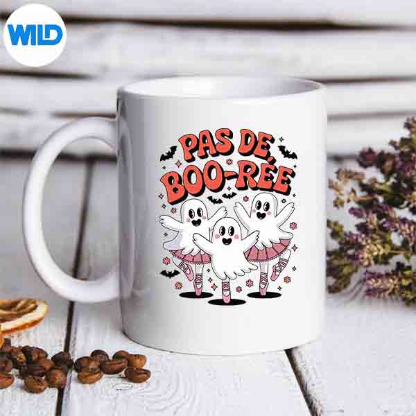 Pas De Boore Ghost Ballet Halloween Dance Costume SVG PNG Cut File 6 PasDeBooreGhostBalletHalloweenDanceCostumemug