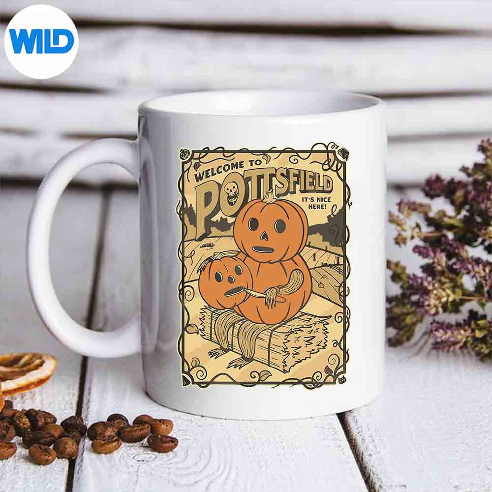 SpookyPottsfieldHarvestFestivalPumpkinVibesHalloweenOverjoyedmug