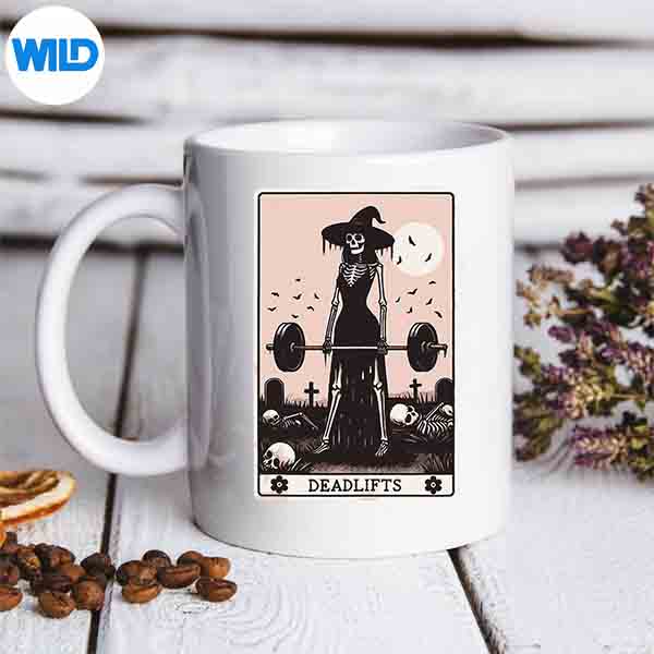 TarotDeadliftGymOccultWorkoutFitnessmug