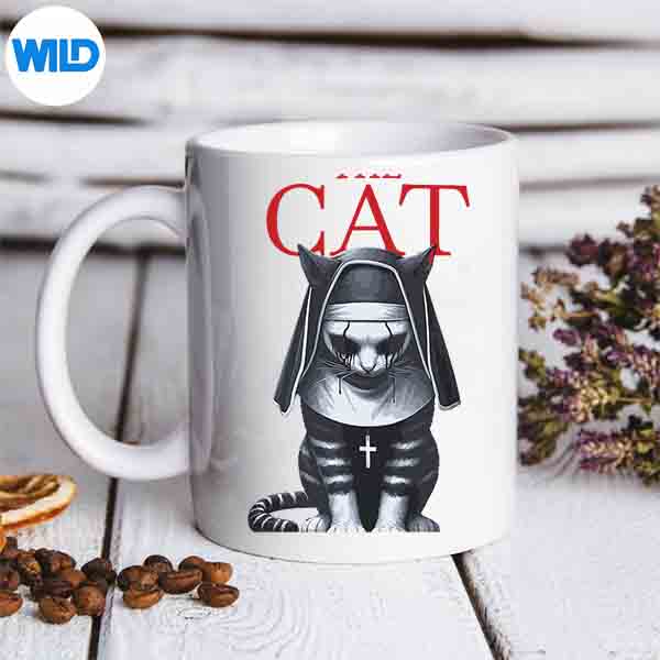 TheCatHalloweenHorrorsMovieParodyBlackCatmug
