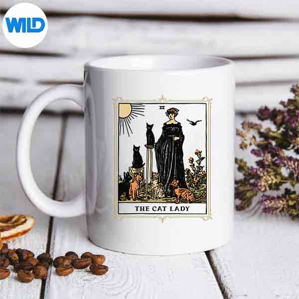 TheCatLadyTarotCardVintageGothicCatCatMommug
