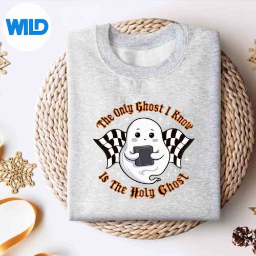 The Only Ghost I Know Is The Holy Ghost Boo Bible Silly Amused SVG PNG Digital Download 4 TheOnlyGhostIKnowIsTheHolyGhostBooBibleSillyAmusedsweater