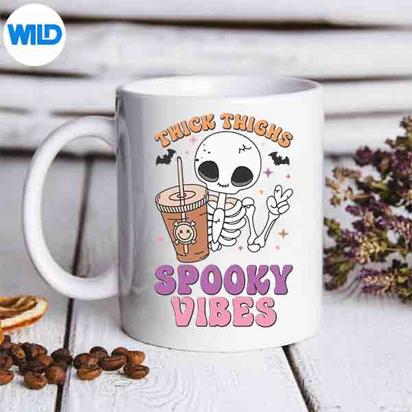 Thick Thighs Spooky Vibes Skeleton Drinking Halloween PNG SVG for Cricut 7 ThickThighsSpookyVibesSkeletonDrinkingHalloweenmug