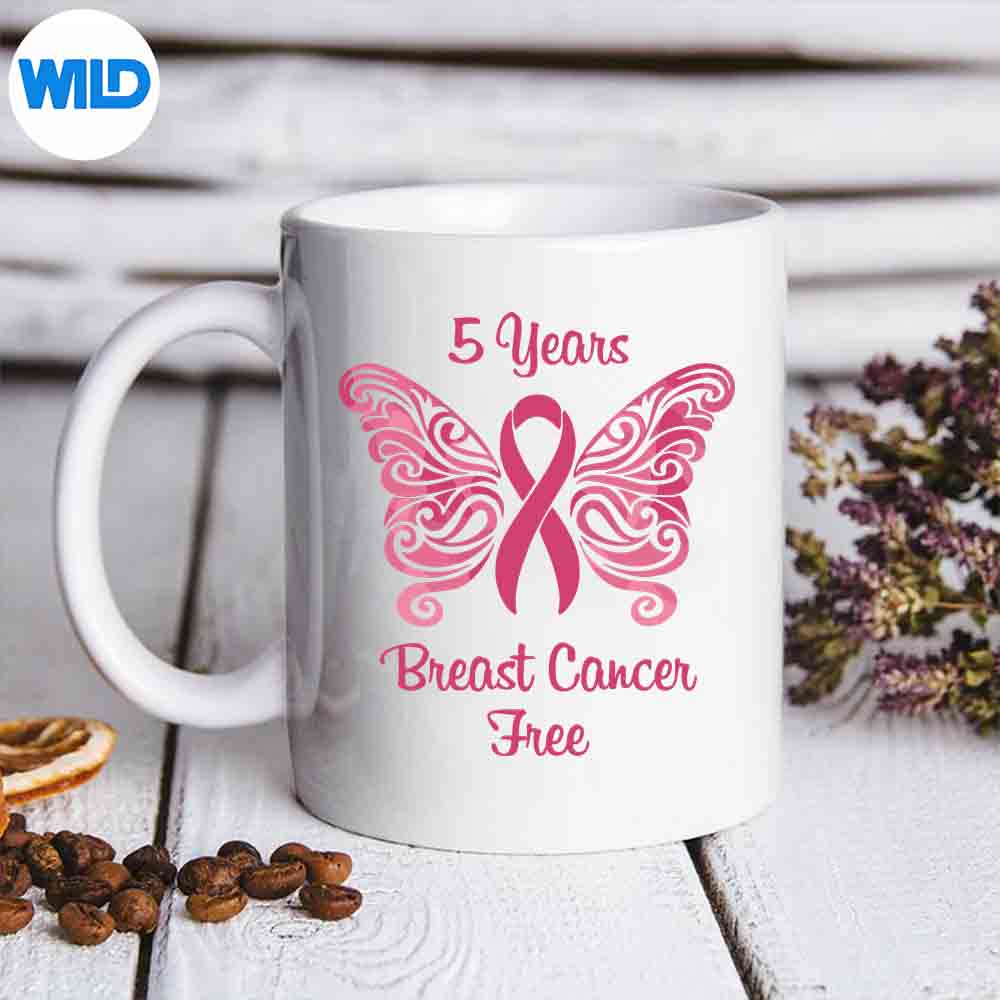 YearsBreastCancerFreeSurvivorWonderfulGreatmug