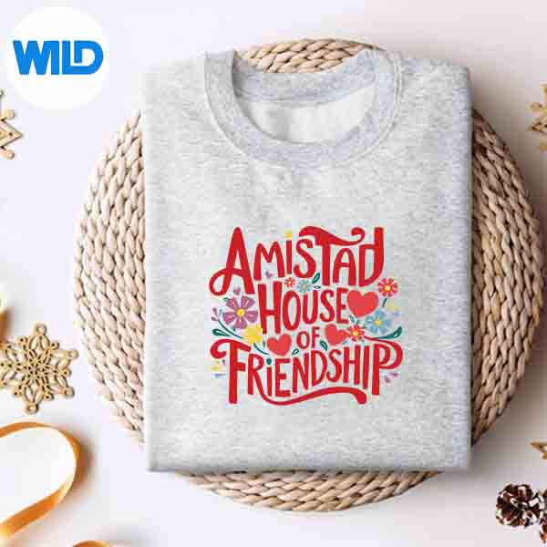 Alternative view of Amistad House Of Friendship Rca Friendly School Spirit SVG PNG Digital Design