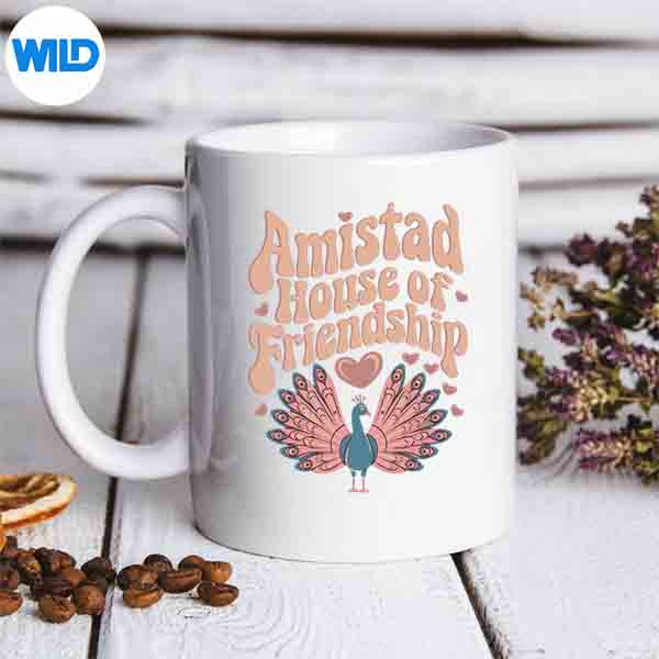 AmistadHouseOfFriendshipVintagemug