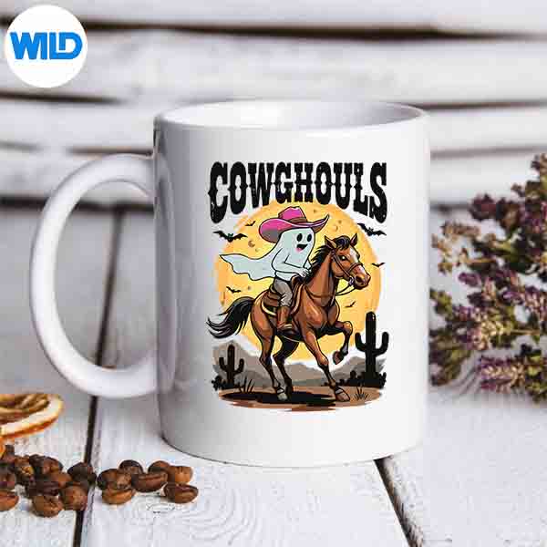 Cowghouls Spooky Halloween Ghost Western Cowgirl Cow Cut File 7 CowghoulsSpookyHalloweenGhostWesternCowgirlCowmug