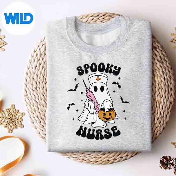 Cute Groovy Nursing Halloween Spooky Nurse Ghost Halloween SVG PNG 4 CuteGroovyNursingHalloweenSpookyNurseGhostHalloweensweater