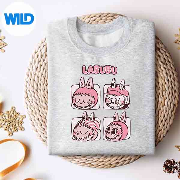 Cute Labubu Pose Labubu Vintage PNG SVG for Cricut 4 CuteLabubuPoseLabubuVintagesweater