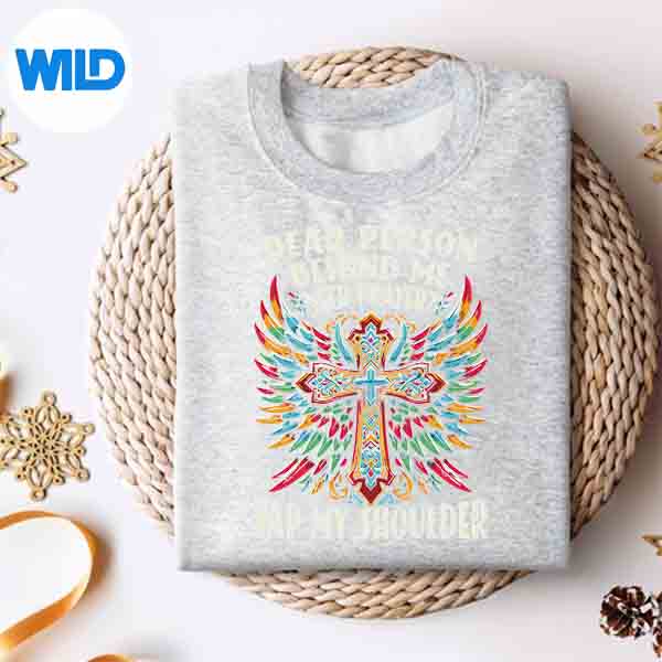 Dear Person Behind Me Need Prayer Tap My Shoulder SVG PNG Digital Design 4 DearPersonBehindMeNeedPrayerTapMyShouldersweater
