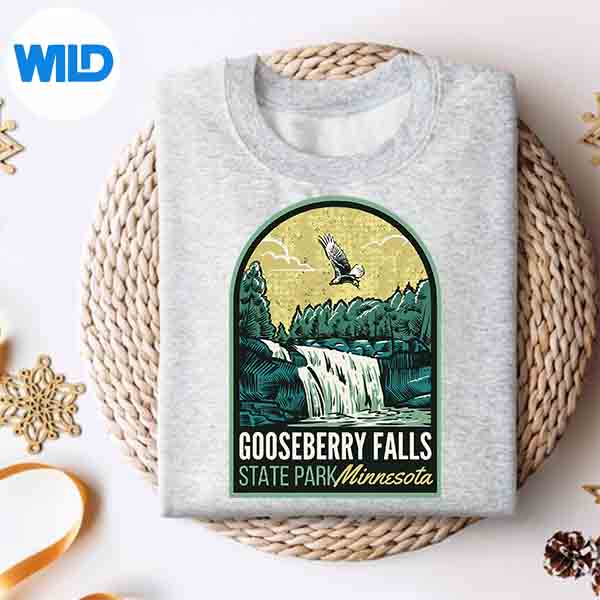Gooseberry Falls State Park Minnesota Vintage Design for Cricut 4 GooseberryFallsStateParkMinnesotaVintagesweater