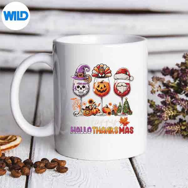 Happy Hallothanksmas Halloween Thanksgiving Christmas Digital Download 7 HappyHallothanksmasHalloweenThanksgivingChristmasmug