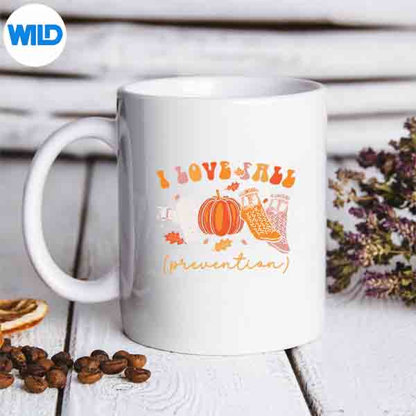 I Love Fall Prevention Socks Thanksgiving Autumn Quote Silhouette SVG PNG Cut File 7 ILoveFallPreventionSocksThanksgivingAutumnQuotemug