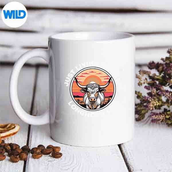 Longhorn Souvenirs Tailgating Usa Bbq Grilling SVG PNG Digital Design 6 LonghornSouvenirsTailgatingUsaBbqGrillingmug