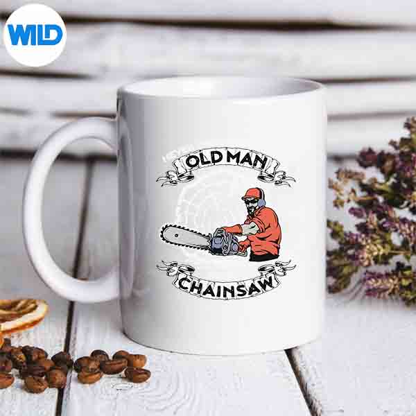 Never Underestimate An Old Man With A Chainsaw SVG Cut File