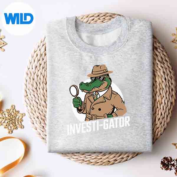 Private Investigator Halloween Alligator Costume Digital Download 4 PrivateInvestigatorHalloweenAlligatorCostumesweater