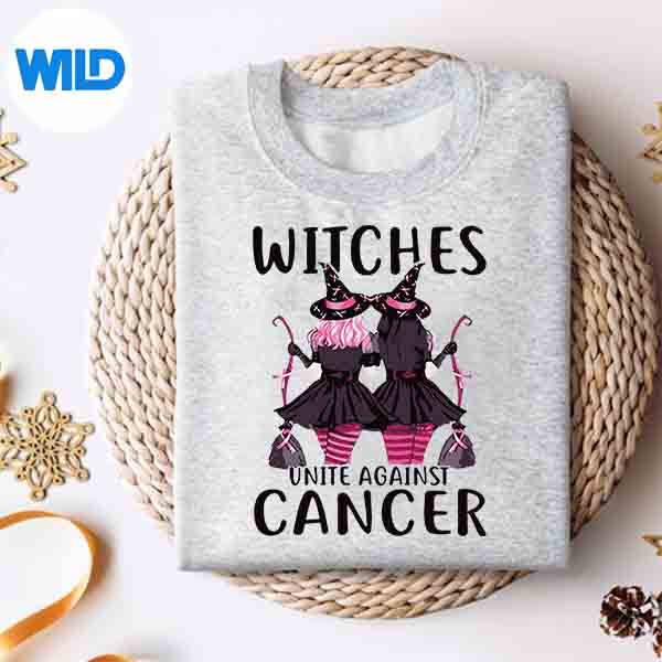Witches Unite Against Cancer Breast Cancer Digital Download 4 WitchesUniteAgainstCancerBreastCancersweater
