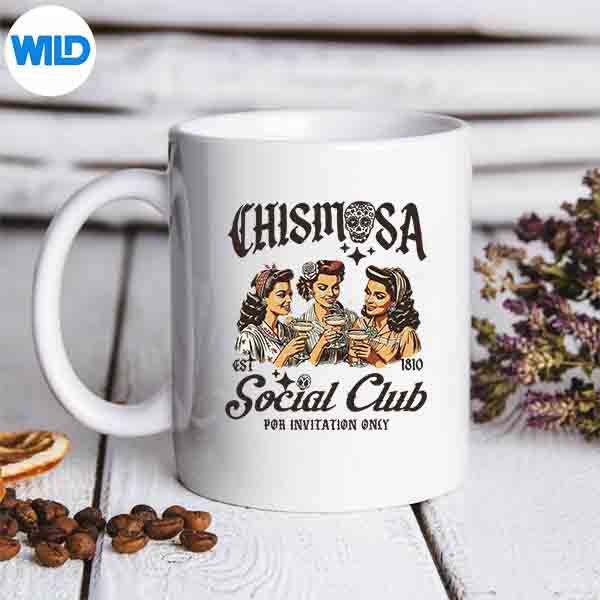ChismosaSocialClubVintagemug