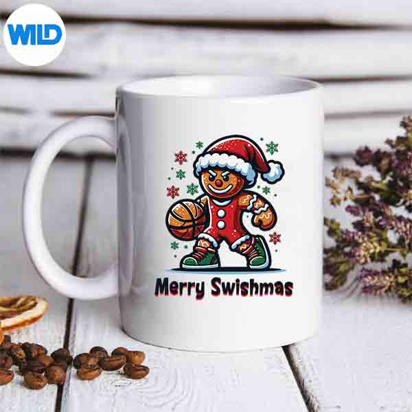 Christmas Basketball Merry Swishmas Gingerbread Man SVG Cut File 7 ChristmasBasketballMerrySwishmasGingerbreadManmug
