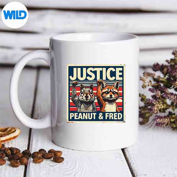 JusticeForPeanutAndFredRestInPowerAmericaLoveYoumug
