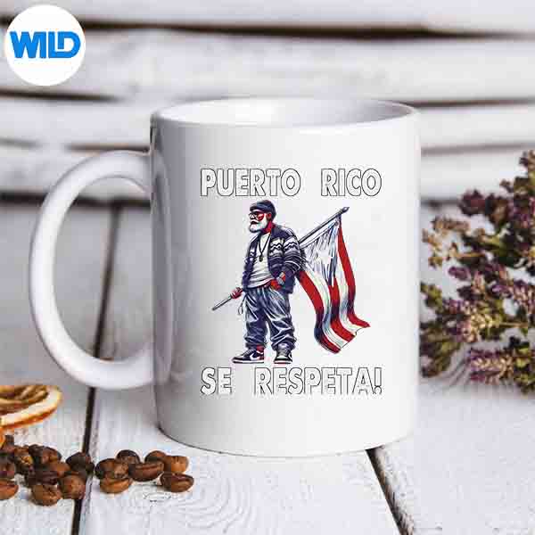 PuertoRicoSeRespetaAbueloPrFlagBoricuamug