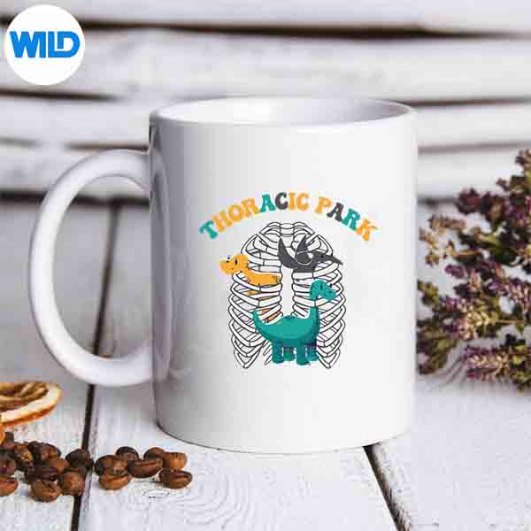 ThoracicParkPediatricNurseDinosaursNursingSchoolmug
