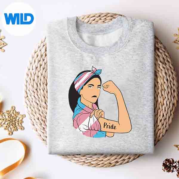 Transgender Pride Unbreakable Lgbt Trans Flag Trans Pride Silhouette SVG PNG Cut File 4 TransgenderPrideUnbreakableLgbtTransFlagTransPridesweater