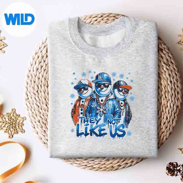 Cool They Not Like Us Christmas Snowman Gang Winter SVG PNG Digital Design 4 CoolTheyNotLikeUsChristmasSnowmanGangWintersweater
