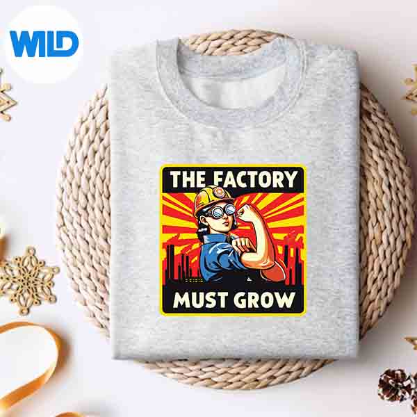 Factorio The Factory Must Grow SVG PNG Digital Design 4 FactorioTheFactoryMustGrowsweater