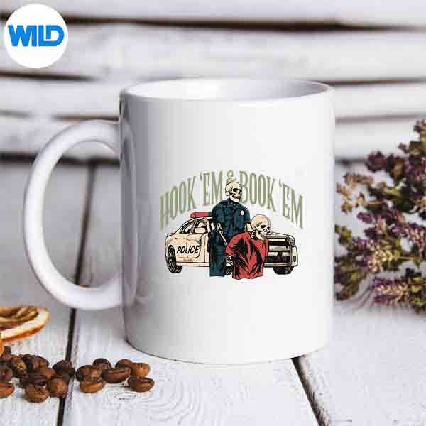 Hook Em And Book Em Digital Design 6 HookEmAndBookEmmug